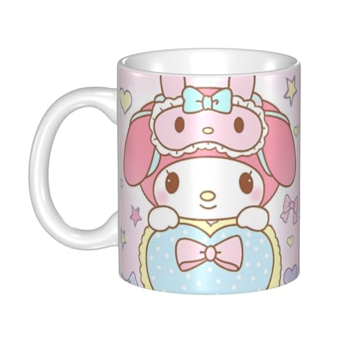 マイメロディ アイスクリームカップ　カップケーキ　陶器の置物 2個セット マイメロディ アイスクリームカップ カップケーキ 陶器の置物 2